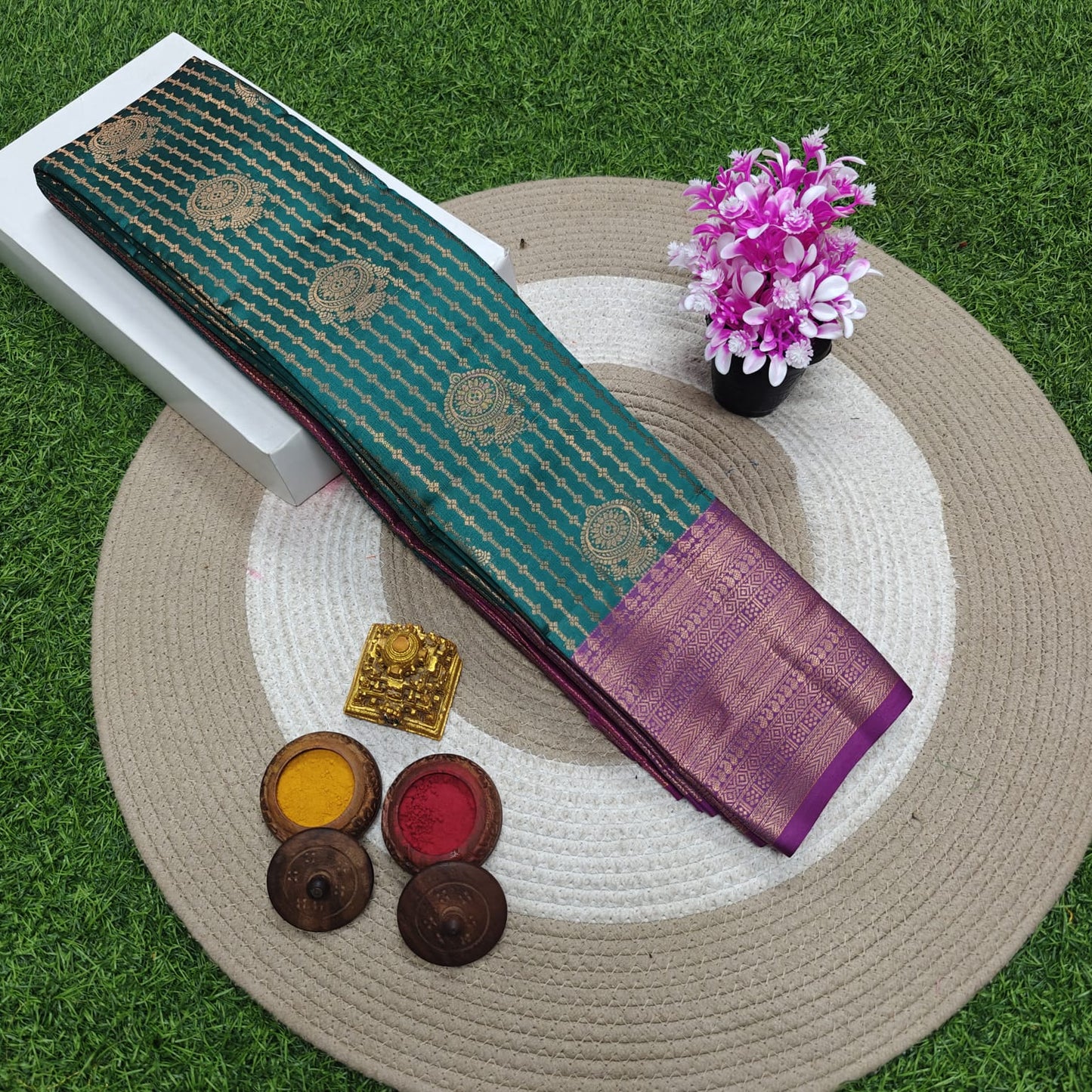 KANCHIPURAM VAIRA OOSI SOFT SILK SAREES Ksm001