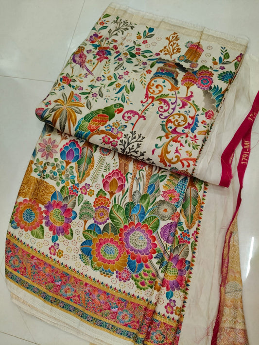 Pashmina Kashmir Emporium Signature Rankad Saree KSM28
