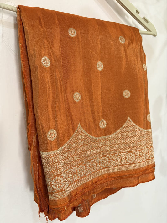 KSM14 Cosmo Tissue Cocktail Party Wear Saree