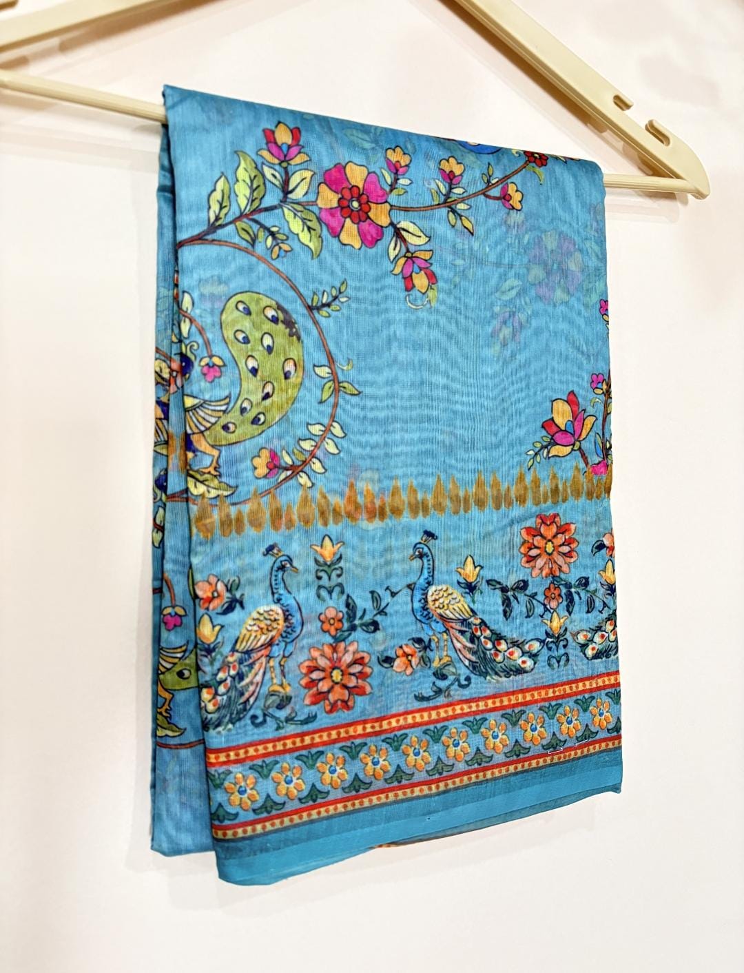 Soft Linen Saree – Lightweight & Elegant Everyday Wear KSM10