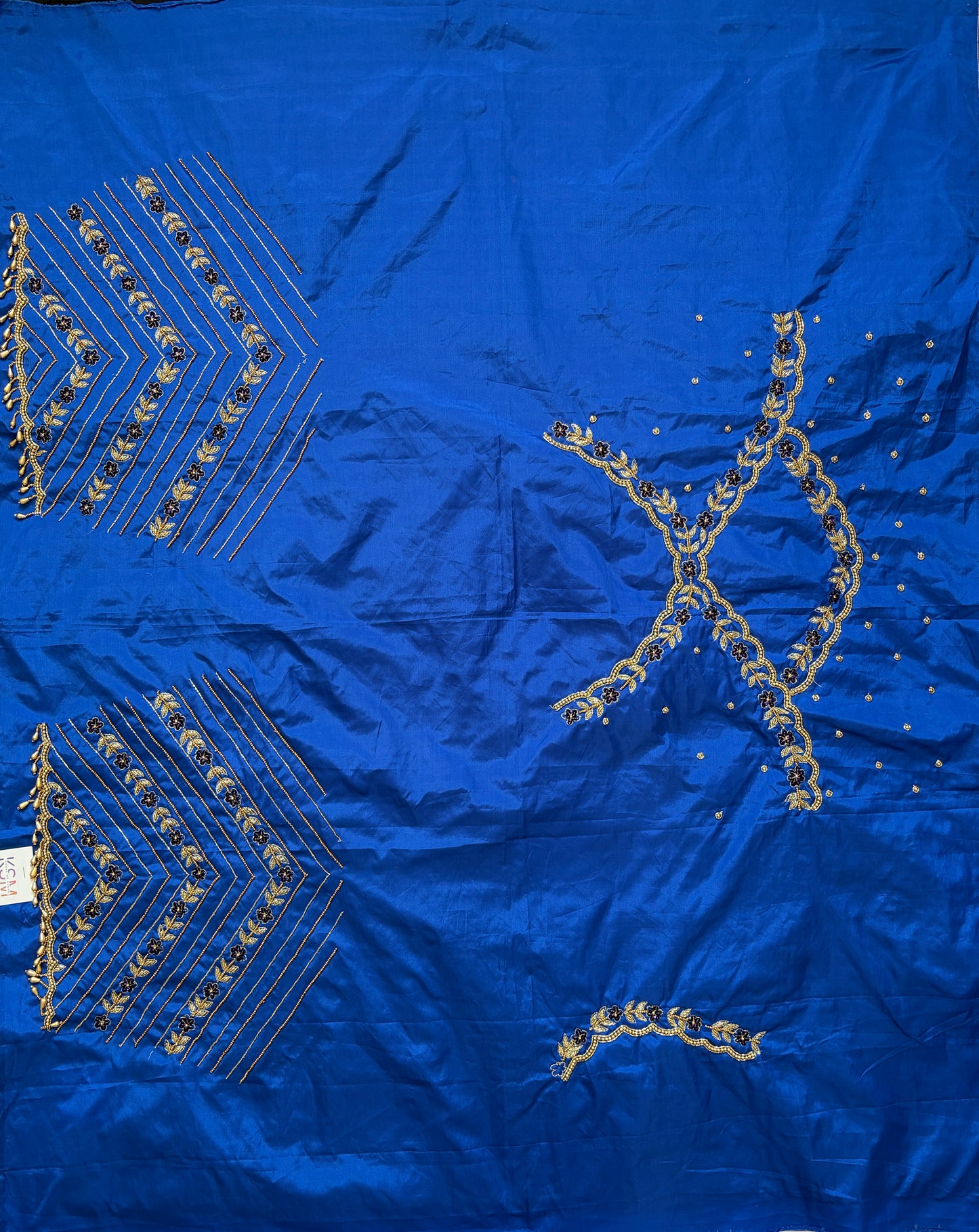 HKK24 Boat neck Heavy Maggam Work Blouse