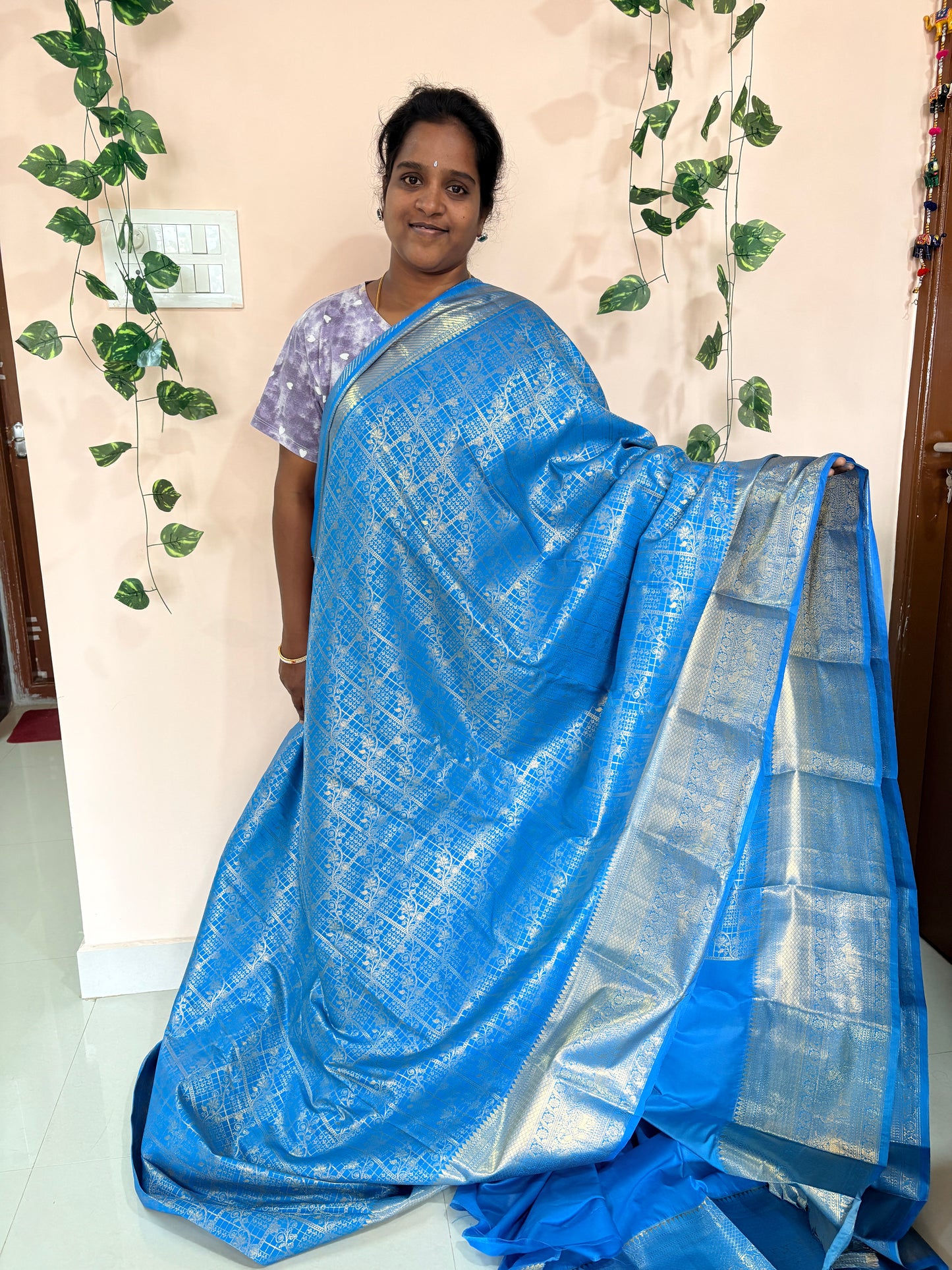 dharmavaram silk saree KSMSILK04