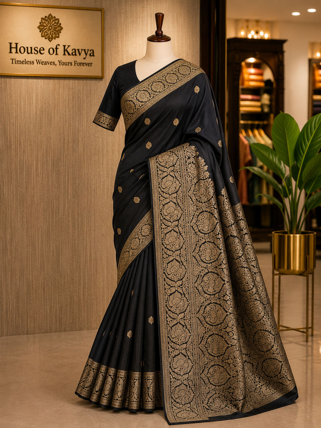 Premium Mysore Crepe Silk saree HKMYS4