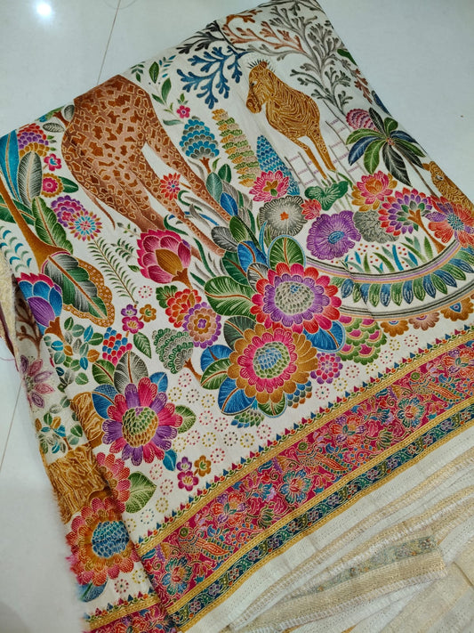 Pashmina Kashmir Emporium Signature Rankad Saree KSM28