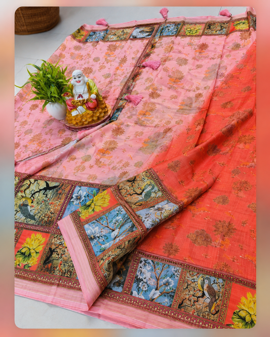 Soft crepe Saree – Lightweight & Elegant Everyday Wear KSM12