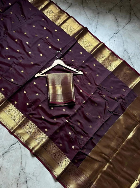 Banaras Semi Tissue Silk Saree KSM19