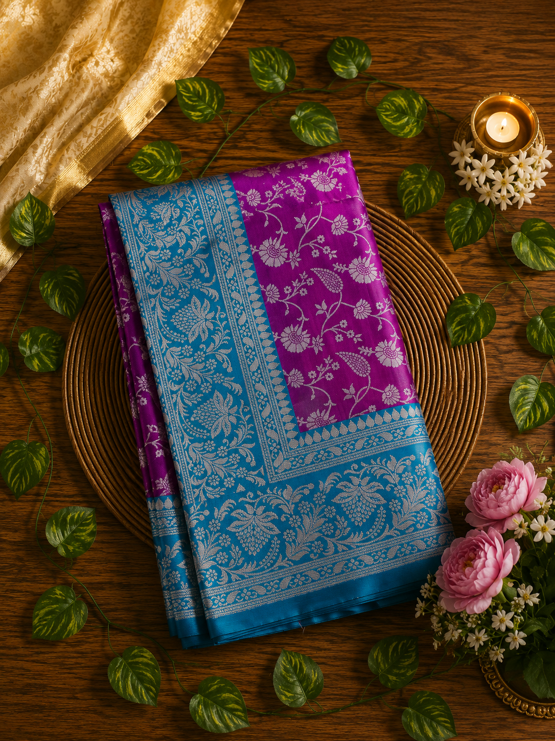 Premium Katan Banaras Silk HK27